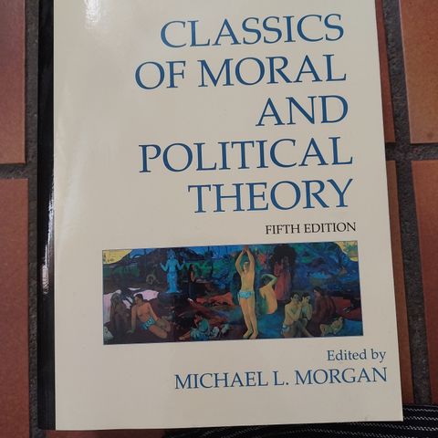 Filosofi Pensum - Classics of moral and political Theory