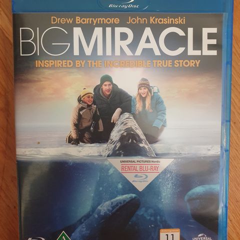 BIG MIRACLE Tidligere leie film