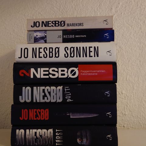 Bøker av Jo Nesbø