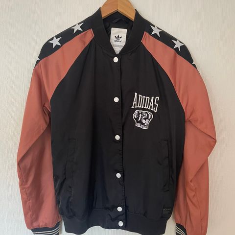 Vintage Adidas bomber jakke