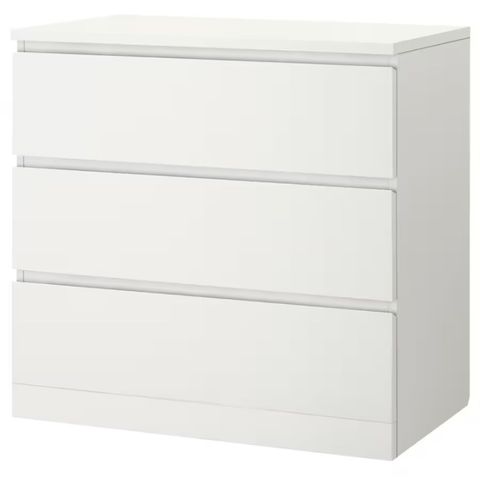 Malm kommode 3 skuffer