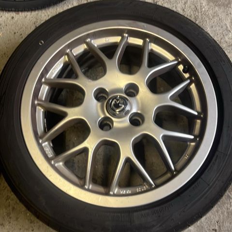 BBS 4x100 med nesten ny TOYO Proxes cf2 gummi