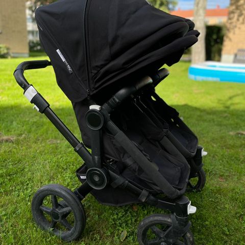 Bugaboo Donkey 3 Duo med mye ekstrautstyr