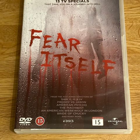 Fear Itself - 13 TV Specials (DVD) Norsk tekst