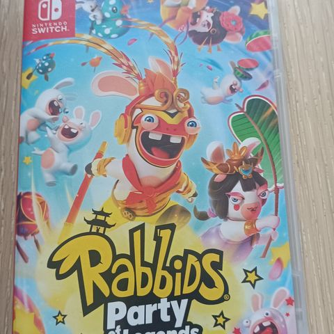 Nintendo switch spill, rabbids.