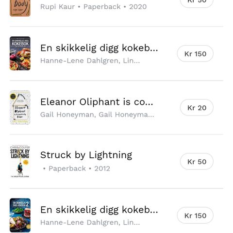 Flere bøker selges