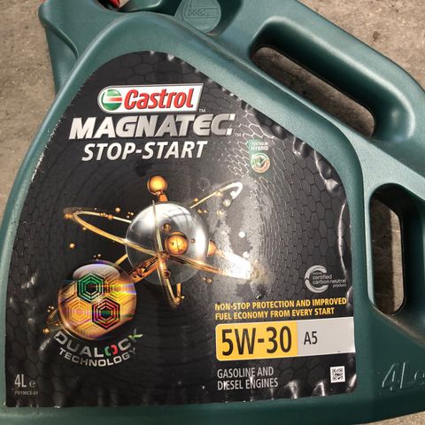 4 l castrol magnatec 5w-30 a5 motorolje