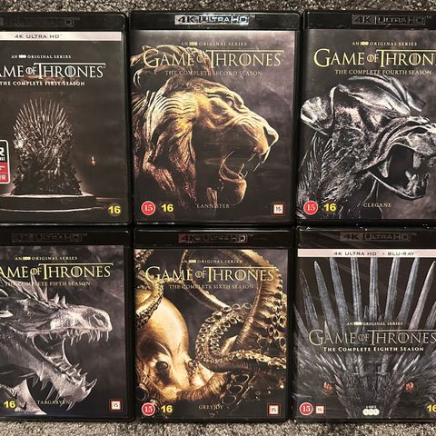 Game of thrones 4K Ultra HD