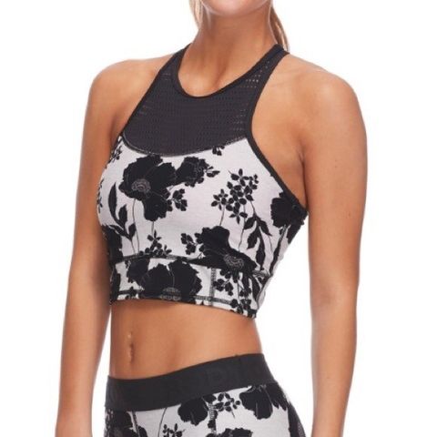 New Body Glove sports top with inner bra, L