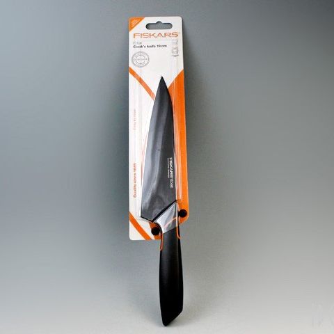 FISKARS Edge - Kokkekniv 19 cm - Rustfritt stål - Ny