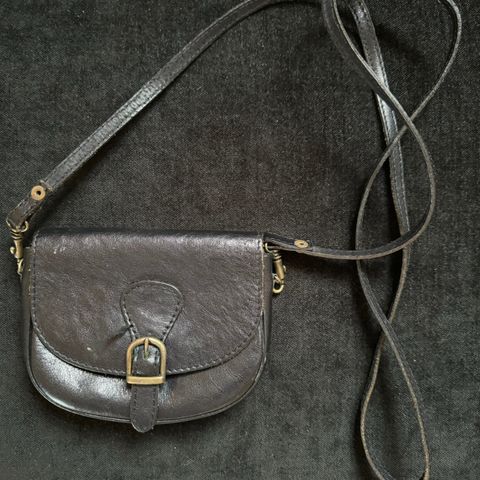 Skulderveske - Cross Body - Ekte Skinn