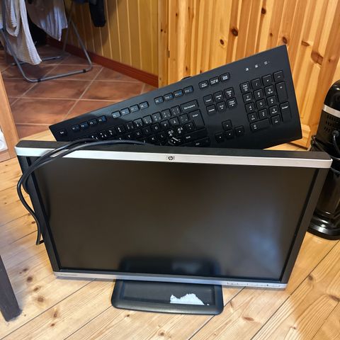 HP monitor + tastatur m USB