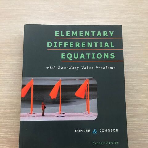 Elementary Differential Equations with Boundary Value Problems 2nd edition