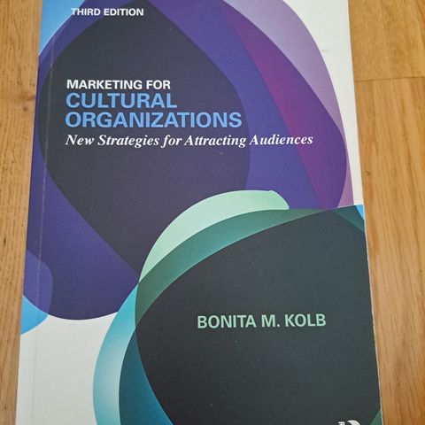 Marketing for Cultural organizations. Bonita M. Kolb