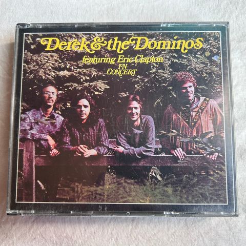 Derek & the Dominos + Eric Clapton in concert 2cd 1986 press