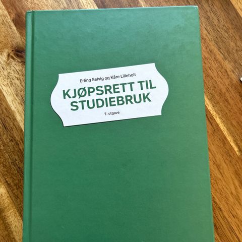 Kjøpsrett til studiebruk(7. utgave)