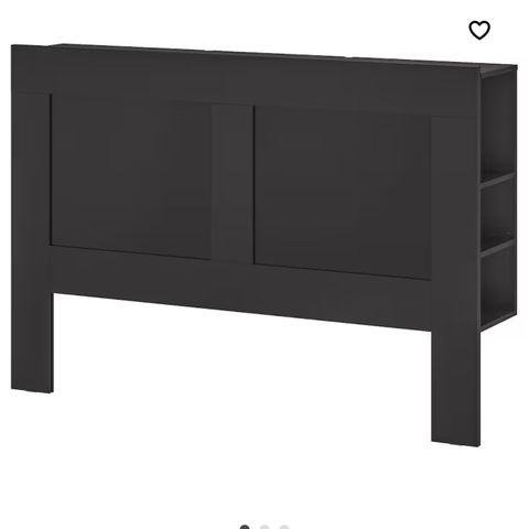 Ikea sort sengegavl