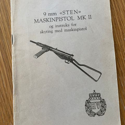 Sten gun beskrivelse og skyting