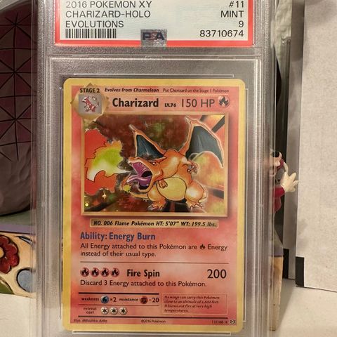 Charizard Psa-9