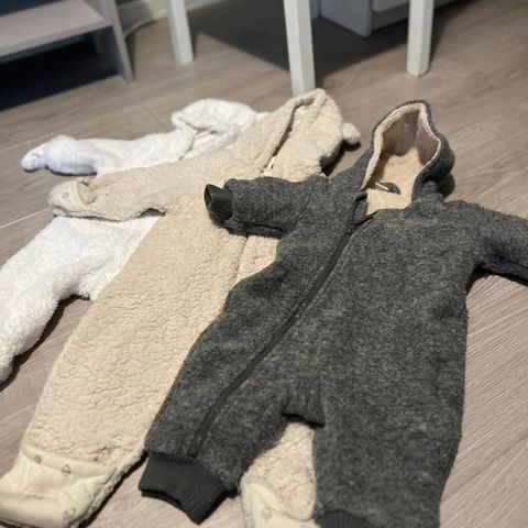 Ulldress og teddydress