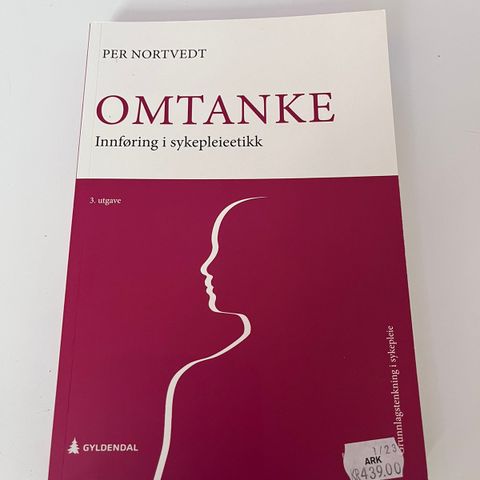 Omtanke, innføring i sykepleetikk