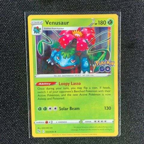 Venusaur (Holo) - Pokemon Go