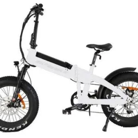 Sammenleggbar elektrisk fatbike sykkel, 500w, EAZbike®F08