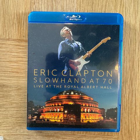 Eric Clapton Live At The Royal Albert Hall Blu Ray Uåpnet