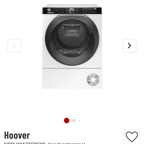 Helt ny Hoover NDPH10A2TCBEXS