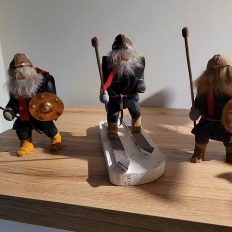 FLOTTE VIKINGFIGURER