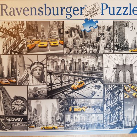 Ravensburger "New York Cabs" 1500 brikker