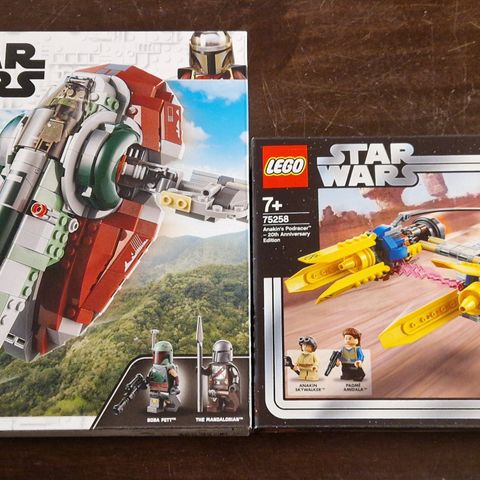 Star wars lego 75312 og 75258 (uåpnet)