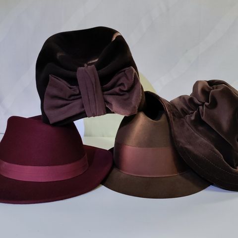 Samleannonse vintage damehatter