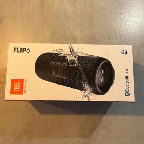 NY JBL Flip6 høyttaler