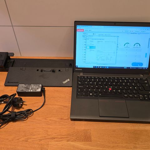 Lenovo T440S Type 20AR med docking