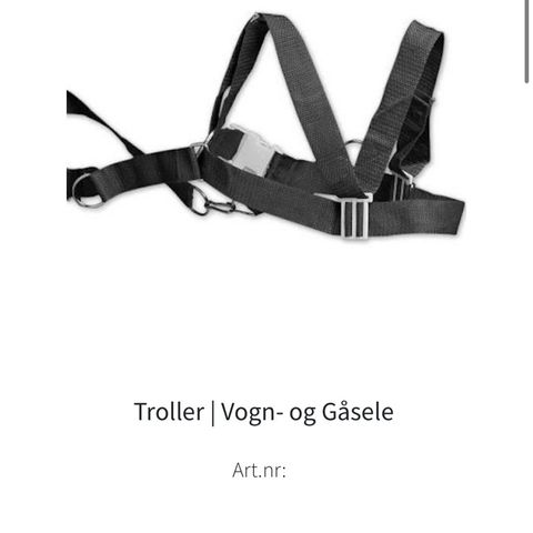 Vogn og gåsele troller