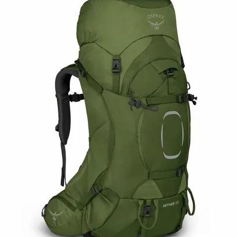 Osprey Aether 55 tursekk med frontåpning og smarte løsninger