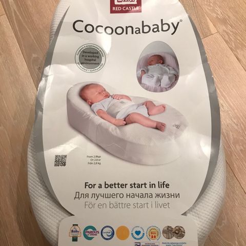 Cocoonababy - verdens beste babynest