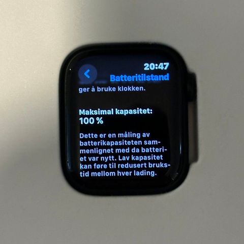 HELT NY Apple Watch 7 GPS LTE 45 mm