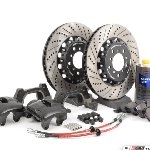 Helt nytt BMW M3 CSL Big Brake Kit (345x28) fra ECS-tuning til E46, E36, Z3, Z4