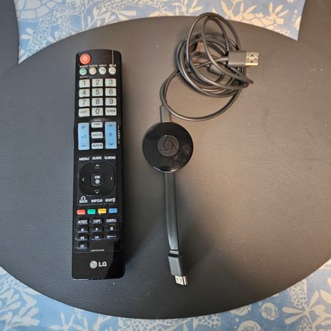 LG TV with chromecast and remote