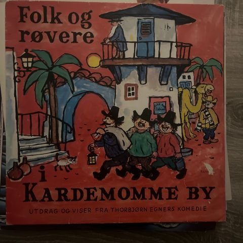 Folk og røvere i kardemommeby vinyl