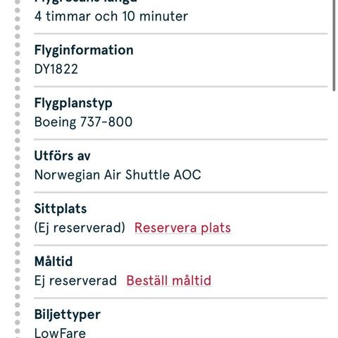 2 st flybilletter Oslo- Faro tur og retur