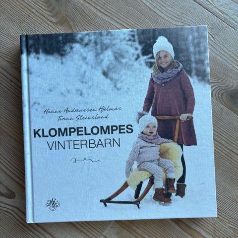 Klompelompe Vinterbarn strikkebok