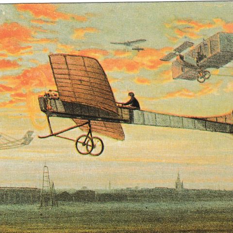 Postkort m/Fly Russisk ca. 1910