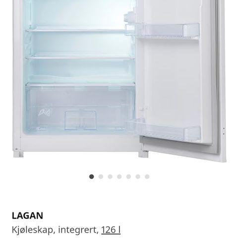 IKEA LAGAN KJØLESKAP