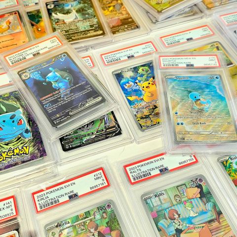 Pokemon - Stort PSA Graded Salg