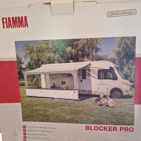 Frontpanel til Fiamma markise