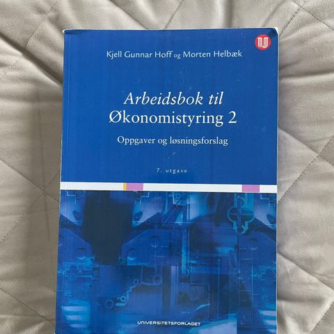 Arbeidsbok til Økonomistyring 2