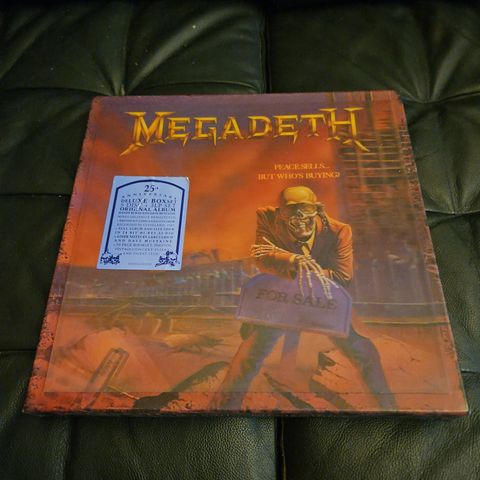 MEGADETH-PEACE SELLS...,25ÅRS-UTG.